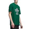 Camiseta Masculina Adidas Skateboarding Abstract Trefoil Tee Drkgrn VERDE-JY3947- -2-